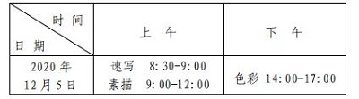 河南：2021年7类艺术专业省统考注意事项